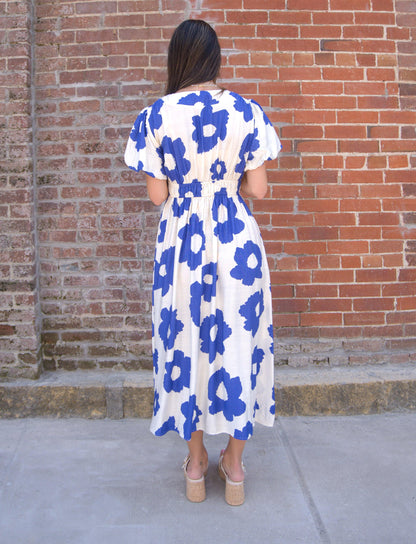 Floral Print Midi Dress