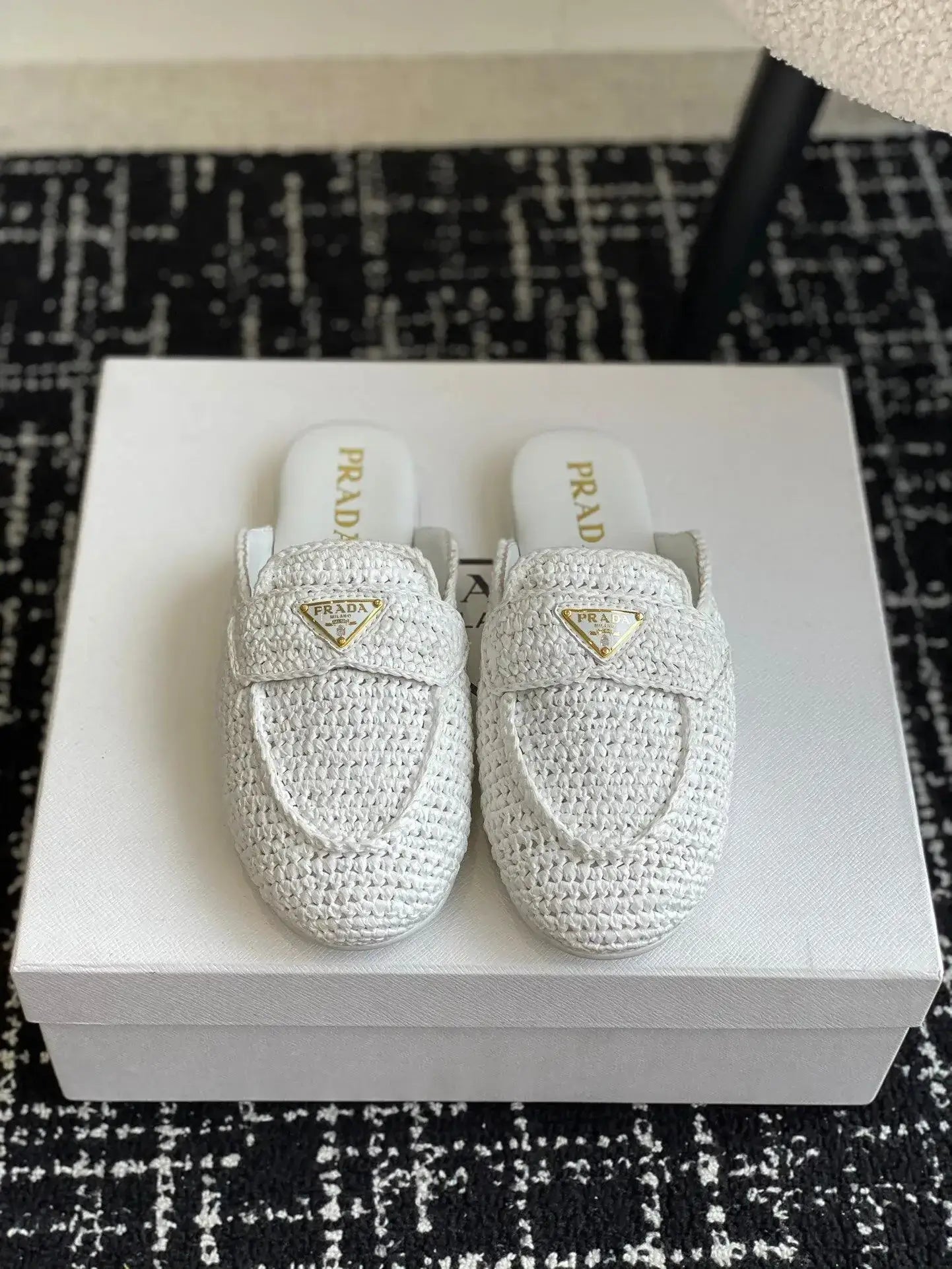 Classic Woven Closed-Toe Sandals
