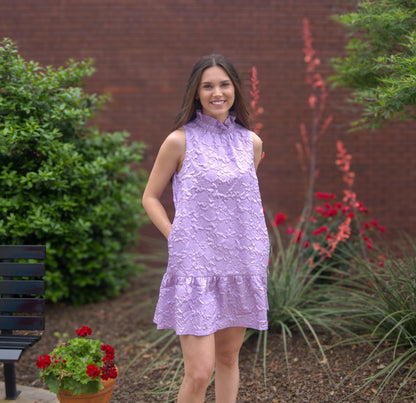 Sleeveless Textured Dress