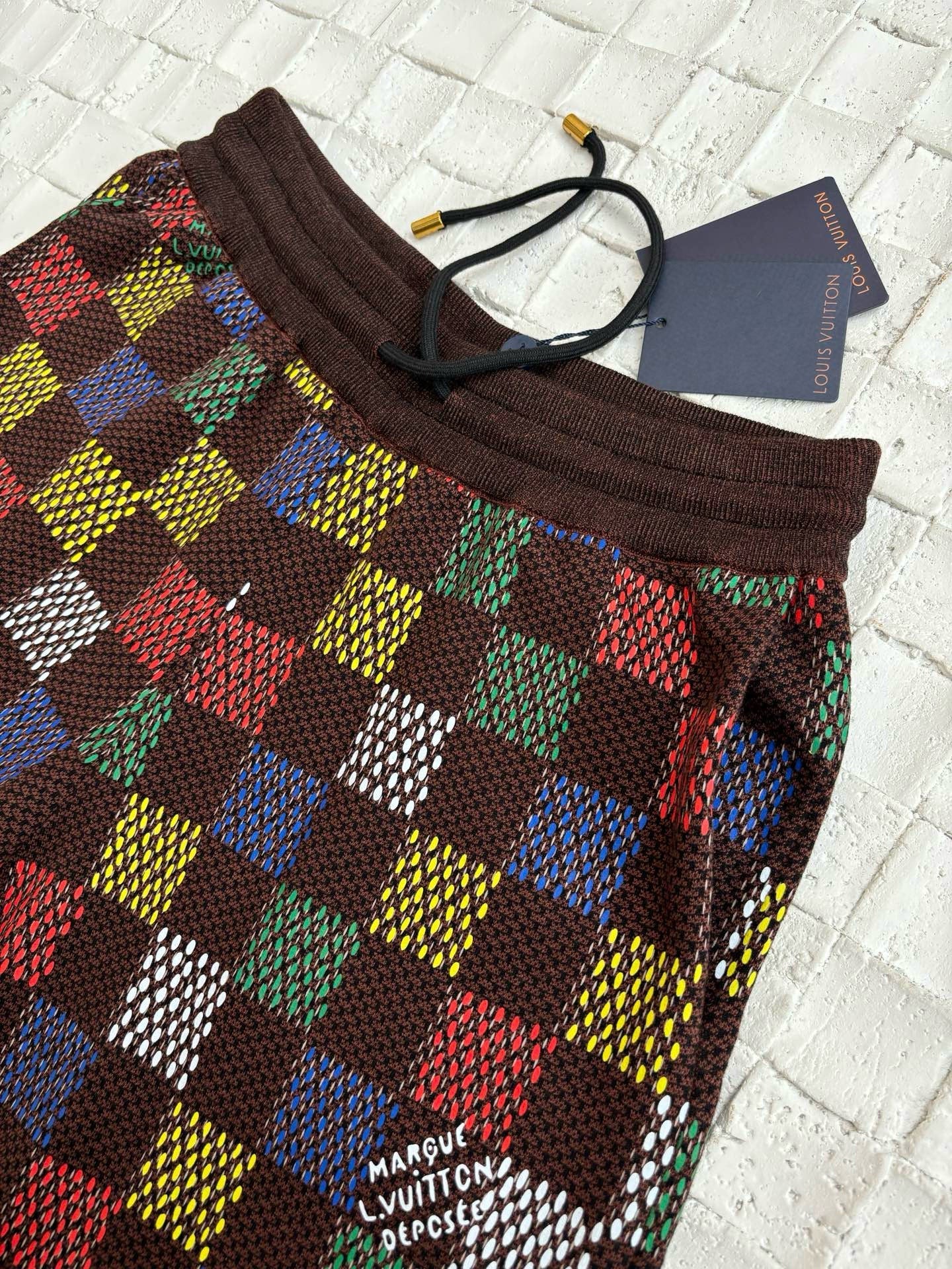 Mosaic Color - Checkered Shorts