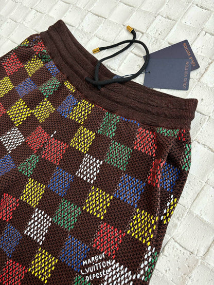 Mosaic Color - Checkered Shorts